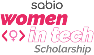 Sabio Women in Tech Scholarship logo