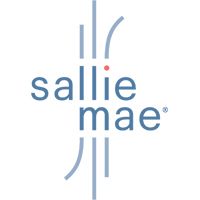 Sallie Mae Logo Blue text on white background